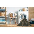thumbnail image 2 of Ahgly Company Tapis Rond Lavable en Machine Intérieur Transitionnel Marron Chocolat, 8 Pieds Rond, 2 of 7
