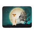 thumbnail image 1 of Caroline's Treasures BB2289RUG Tapis en Mousse Mémoire Lavable à la Machine avec Whippet Effrayant d'Halloween, 1 of 4