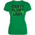 thumbnail image 1 of Gardening Crazy Plant Lady Juniors Soft T Shirt, 1 of 1