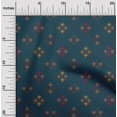 thumbnail image 1 of oneOone Cotton Poplin Fabric Geometric Line Ikat Printed Craft Fabric BTY 56 Inch Wide, 1 of 4