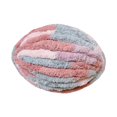 thumbnail image 3 of Thick Chunky Yarn Polyester Yarn for Knitted Blanket Mat Pet Beds Rug Making Blue Pink, 3 of 8