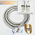 thumbnail image 1 of Vaidha Shower Hose, 79 Inches Extra Long Handheld Shower Hose with Brass In, 1 of 2