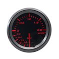 thumbnail image 1 of Yeacher Gauge Meter Kit 52mm Diameter Smoked Lens GlowShift Tinted 7 Color LED BAR Boost, 1 of 8