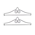 thumbnail image 3 of CIMAXIC 2PC Garden Flag Hanging Rack Sturdy Garden Flag Pole Accessories Metal Garden Flag Post Accessories Outdoor Yard Flags Hanging Stand for Bar Store Tearoom Party Black, 3 of 5
