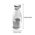 thumbnail image 3 of Vaidha Portable Juicer Cup Built-in Battery Wireless Charging Outdoor Portable Mini Juicer, 3 of 7