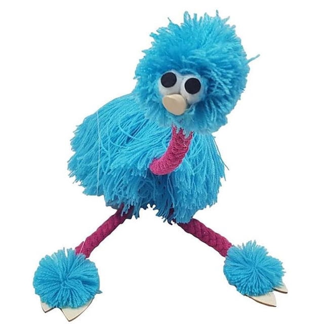 Children's String Puppet, Ostrich, New Enlightenment Supplies For Children, Traditional Folk Puzzle Toys