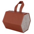 thumbnail image 2 of Travel Sunglasses Case, 6 Slots Sunglasses Travel Organizer Case, Hanging Design Collapsible Storage Case For Storage And Display Container Hanging Holder Brown, 2 of 8