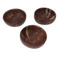 thumbnail image 1 of Ensemble de Bols en Noix de Coco Anti-Fuite Réutilisables Bols en Coquille de Noix de Coco Polis à la Main pour Riz Dessert Salade Petit Déjeuner, 1 of 14