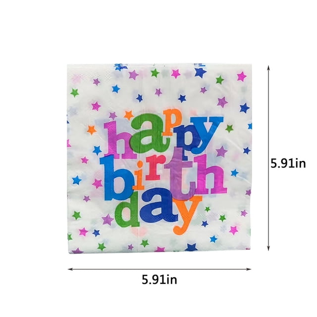 Birdeem Birthday Party Party Disposable Paper Plates and Cups Colorful Balloons Tablecloth Camping Picnic Set