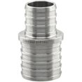 thumbnail image 1 of Boshart & Plumbeeze PE-PS-C1007 1 x 0.75 in. Stainless Steel PEX Coupling, 1 of 2