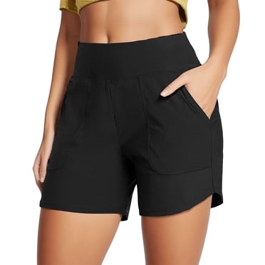 B91xZ Bas de Bikini String pour Femme Taille Haute Contrôle du Ventre Maillot de Bain Shorts de Bain pour Femmes avec Doublure, Noir G