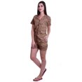 thumbnail image 2 of Moomaya Pyjama pour Femmes Imprimé, Ensemble Deux Pièces à Col Cranté avec Short, 2 of 6