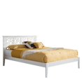 thumbnail image 1 of Bowery Hill Contemporary Full Solid Wood Platform Bed in White, 1 of 2