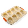 thumbnail image 1 of Silicone 8 Cavities Oval Shape Cake Mold DIY Perforated Cake Baking Mould Kitchen Baking Tool, 1 of 10