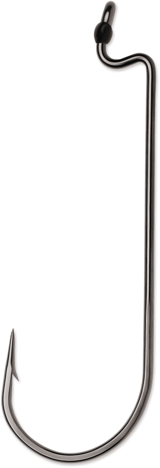 VMC Worm Hook Black Nickel #3/0