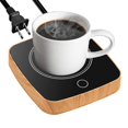 thumbnail image 1 of QJUHUNG Coffee Mug Warmer  Coffee Cup Warmer for Desk with 3 Temperature Control 104℉/122℉/131℉  Coffee Warmer with Auto Shut off for Coffee Milk Tea Beverage (Pink), 1 of 6
