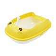 thumbnail image 2 of CBFFDC Cat Litter Case Semi Enclosed Large Space Pet Litter Toilet Tray with Litter Shovel Litter Box, 2 of 7