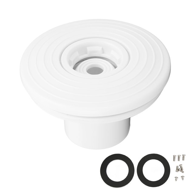 ANGGREK Pool Massage Outlet Nozzle,Swimming Pool Equipment,1006V Swimming Pool Jet Nozzle Plastic In Line Replacement Professional Massage Outlet Nozzle