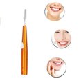 thumbnail image 2 of 60pcs Toothpick Interdental Brushes Tooth Flossing Head Oral Hygiene Brush, 2 of 6