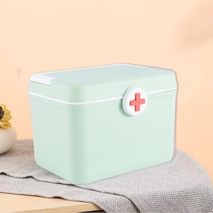 Tuitoonm First Aid Box All Purpose Portable First Aid Kit For Minor Cuts Scrapes Sprains & Burns Ideal For Home Car Travel Camping And Outdoor Emergencies