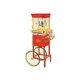 thumbnail image 3 of Nostalgia CCP510 Professional Vintage Popcorn Cart, 8oz, Red, 3 of 7
