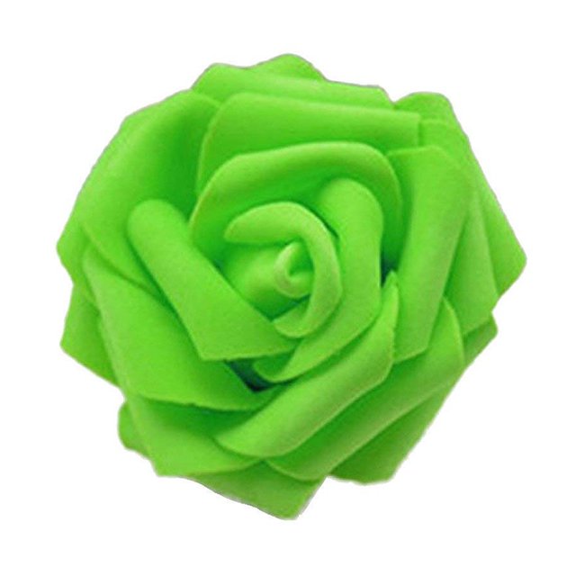 50pcs Artificial Bionic Flowers PE Foam Fake Lifelike Roses Wedding Egagement Decorations