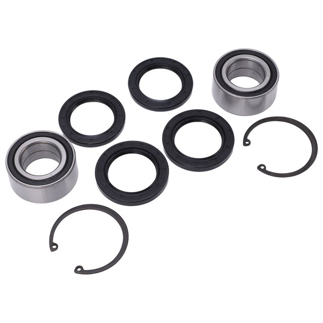 Roulements de Roue, Acier 91051 HA7 651 Robuste Kit de Roulements de Roue en Caoutchouc Standard d'Origine pour ATV