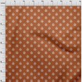 thumbnail image 3 of oneOone Cotton Poplin Fabric Floral Block Printed Fabric 1 Yard 56 Inch Wide, 3 of 4