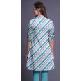 thumbnail image 3 of Bimba Robe Kurta Droite pour Femmes à Col Mandarin Imprimée Kurti Courte Hauts, 3 of 6