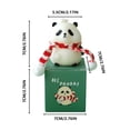 thumbnail image 3 of NWOKYZGH Cute Soy Candle - Handmade Panda Shape Home Decor, Wax Stress Relief Gift, 3 of 8