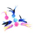 thumbnail image 1 of 4PCS Cat Ball Toy Creative Paw Cat Play Ball Cat Bell Ball Pet Interactive Toy, 1 of 8
