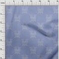 thumbnail image 2 of oneOone Polyester Lycra Fabric Bird Artistic Sashiko Printed Craft Fabric BTY 56 Inch Wide, 2 of 4