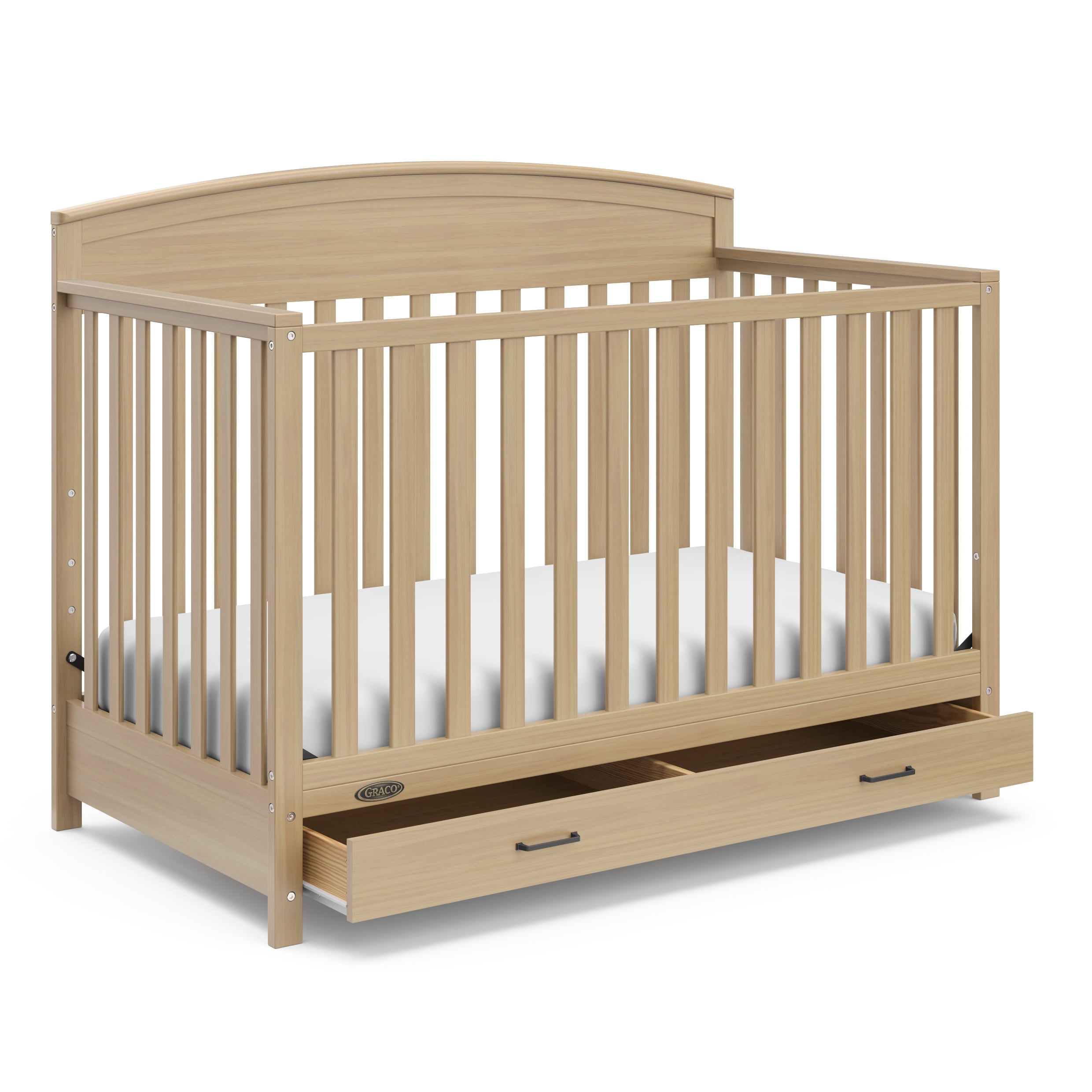 Lit de Bébé avec Tiroir Benton de Graco, Bois flotté