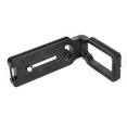 thumbnail image 4 of Black Aluminum Alloy Quick Release Plate Hand L Shape Bracket Accessory for Canon EOS 5D Mark II Mark III 750D 760D, 4 of 12