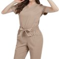 thumbnail image 5 of Vêtements de Travail d'Infirmière à Manches Courtes pour Femmes avec Poches, 5 of 5