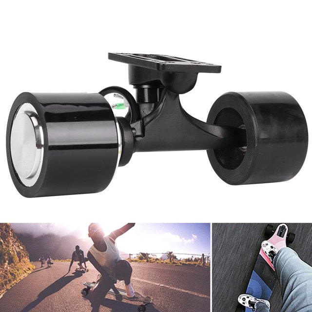 Herwey Electric Skateboard Accessory,DBS2.0 High Efficiency 72mm Single Drive Scooter Hub Motor Kit Wheel Engine Remote Control for Electric Skateboard,Wheel Motor Remote Control