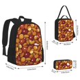 thumbnail image 2 of Adobk Sac à Dos Multifonctionnel 600D avec Sac à Lunch Isotherme et Trousse Ergonomique pour École Randonnée Bureau, 2 of 7