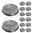 thumbnail image 1 of MasteelfCA 20Pcs Cake Boxes Cake Containers Bakery Cake Box Portable Cake Case Cake Box, 1 of 9