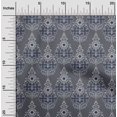 thumbnail image 1 of oneOone Silk Tabby Fabric Floral & Paisley Block Printed Craft Fabric BTY 42 Inch Wide, 1 of 4