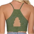 thumbnail image 3 of Bras for Women, Womens Solid Lace Wrapped Chest And Backless-thin Bra With Padding Breathable Underwear Daily Bra, 3 of 3