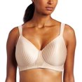 thumbnail image 2 of Playtex Womens Secrets Perfectly Smooth Wirefree Bra, 38B, Nude Stripe, 2 of 5