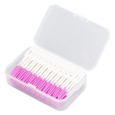 Dental Brush,200Pcs Interdental Brush Disposable Floss Toothpick Cleaner Dental Cleaning Brush Enhanced Durability