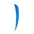 thumbnail image 1 of Langgg 12 Pieces Archery Hunting Arrow Feather Fletching Right Wing Fletches 4 inch Light Blue, 1 of 9