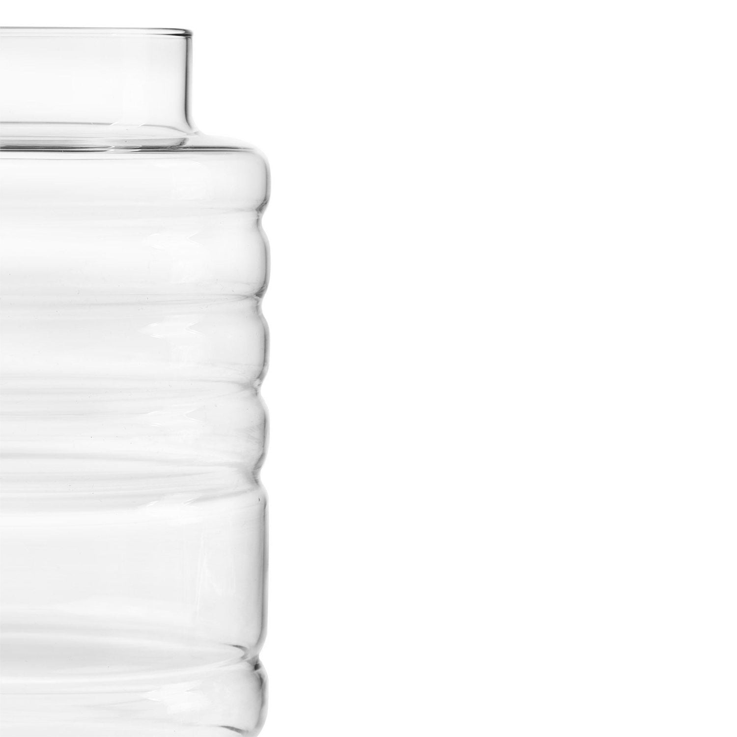 Vase rainuré Libbey