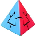 thumbnail image 1 of Tropibed 2×2 Pyraminx Cube 2×2 Colorful Pyramid Magic Cube Brain Teaser Puzzle Toys Collection for Kids, 1 of 1