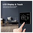 thumbnail image 3 of Tuya WiFi Smart Thermostat LCD Display Touch Screen For Electric Floor Heating Water/Gas Boiler Temperature Remote Controller Wireless ,Easy to Install, 3 of 7