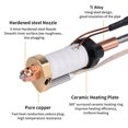 thumbnail image 4 of 0.4mm Nozzle Extruder Hotend Kit, Ti Alloy Throat High Flowrate Seamless Replacement Wear Proof Extruder Hotend Kit  for PETG, 4 of 7
