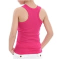 thumbnail image 3 of FAIWAD Toddler Boys Girls Tank Tops Kids Racerback Athletic Dance Tops Sleeveless Round Neck Camisole, 3 of 7