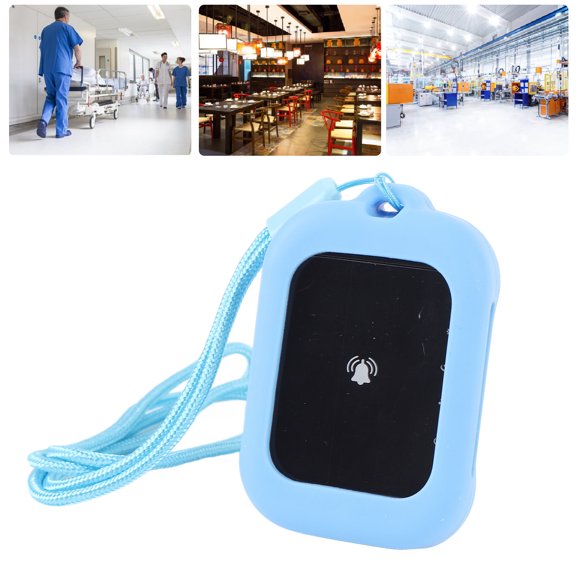 Calling System 998 Channels High Sensitivity RF Technology, Sleek Design, Rechargeable Battery, for Various Settings, Operating Frequency 433.92MHz