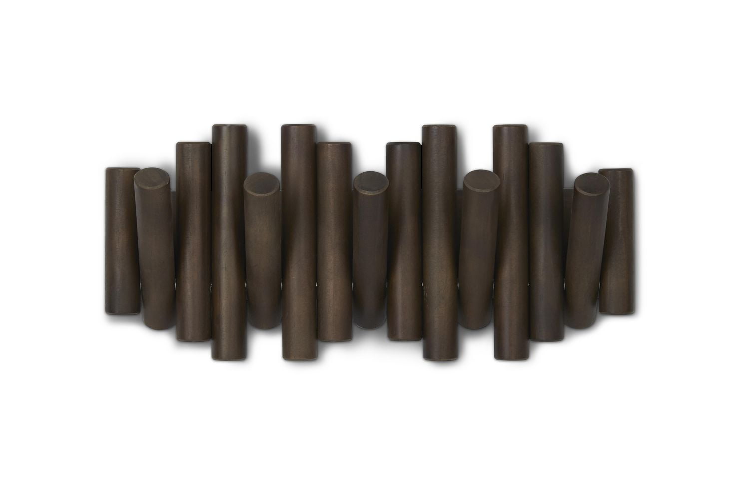 Picket Rail Hook Aged Walnut